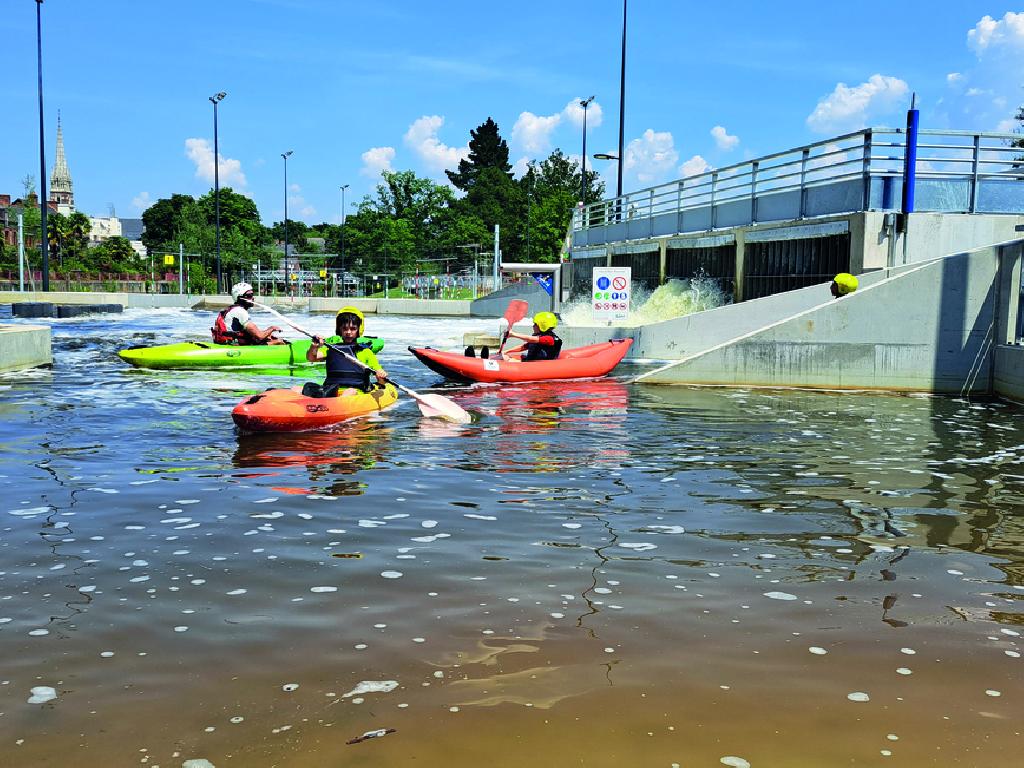 Mettre aux normes internationales la rivière sportive afin de préserver la filière de Canoë-Kayak à Cesson-Sévigné. Cela nécessitera un large financement par des partenaires publics et privés.