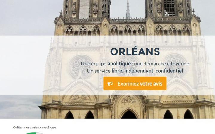 France Bleu, communique sur la ville d'Orléans grâce aux regards de l'avis citoyen de Monavaiscitoyen !