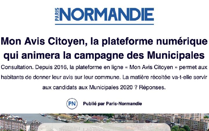 La plateforme numérique qui animera la campagne des Municipales 2020 !